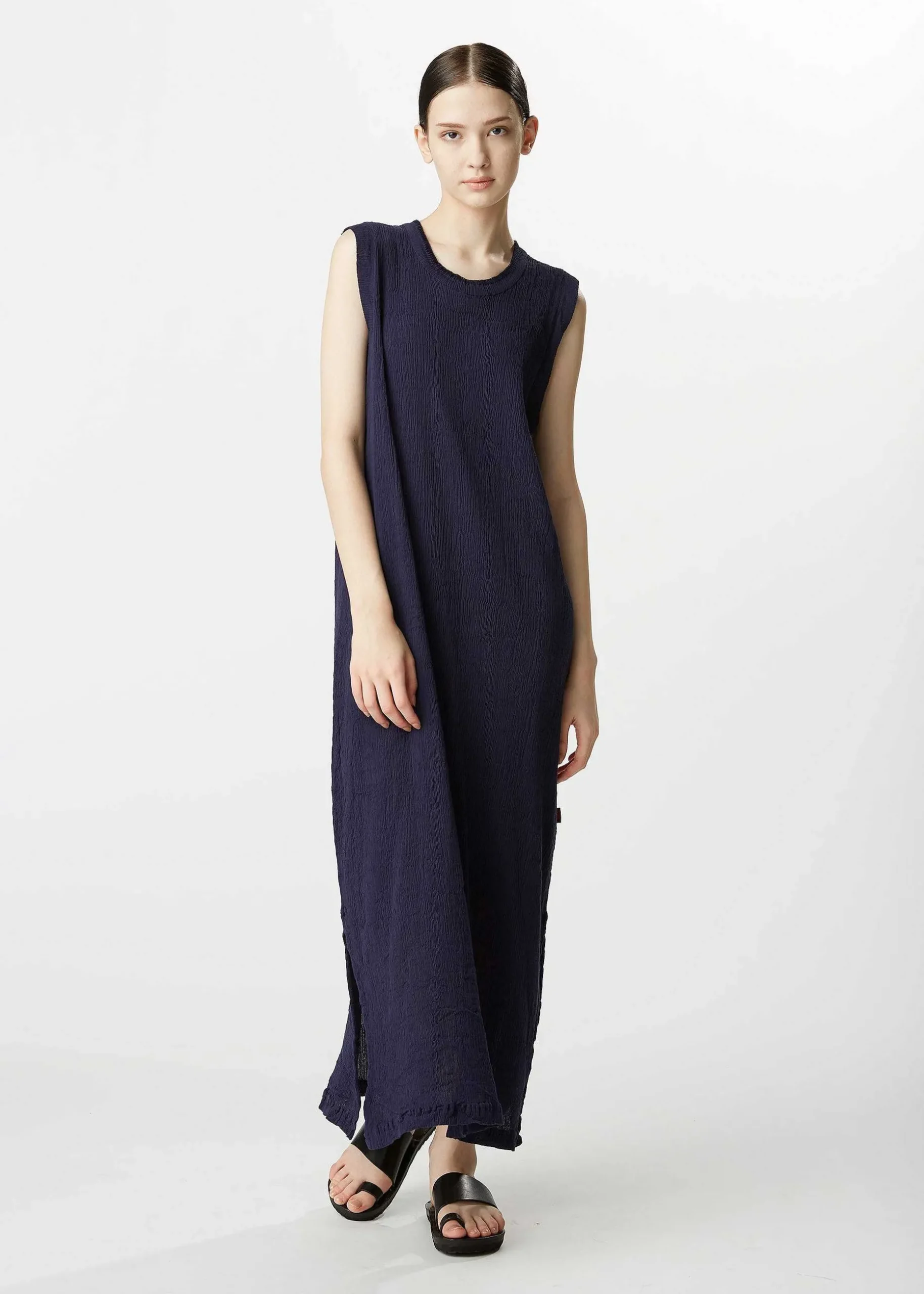 ISSEY MIYAKE Dress|Kyo Chijimi Comb Stitch