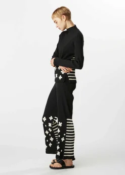 ISSEY MIYAKE Pants|Kyo Chijimi Cross Border