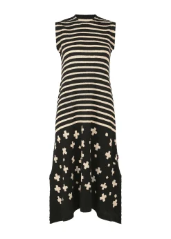 ISSEY MIYAKE Dress|Kyo Chijimi Cross Border