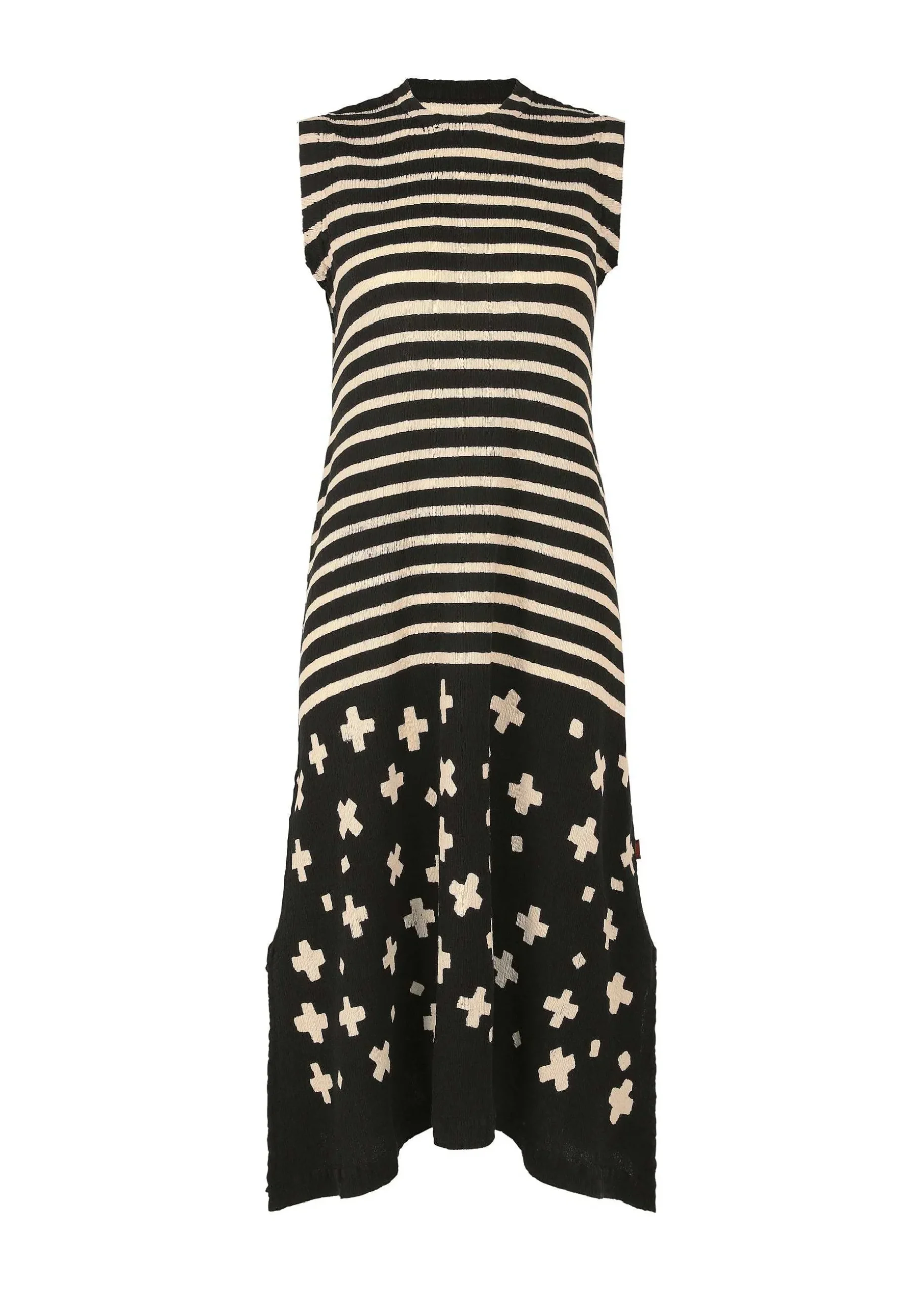 ISSEY MIYAKE Dress|Kyo Chijimi Cross Border