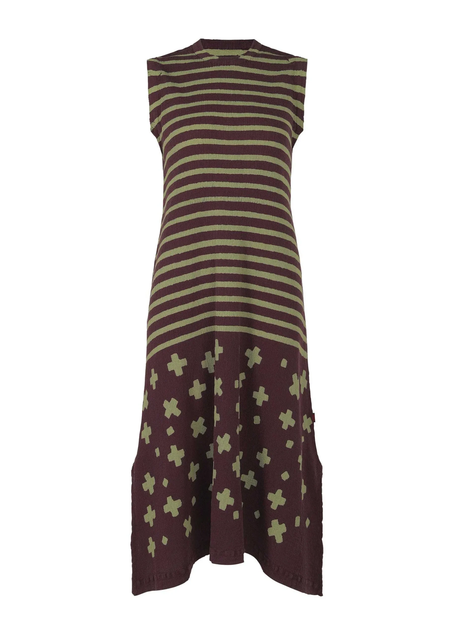 ISSEY MIYAKE Dress|Kyo Chijimi Cross Border