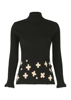 ISSEY MIYAKE Top|Kyo Chijimi Cross Border