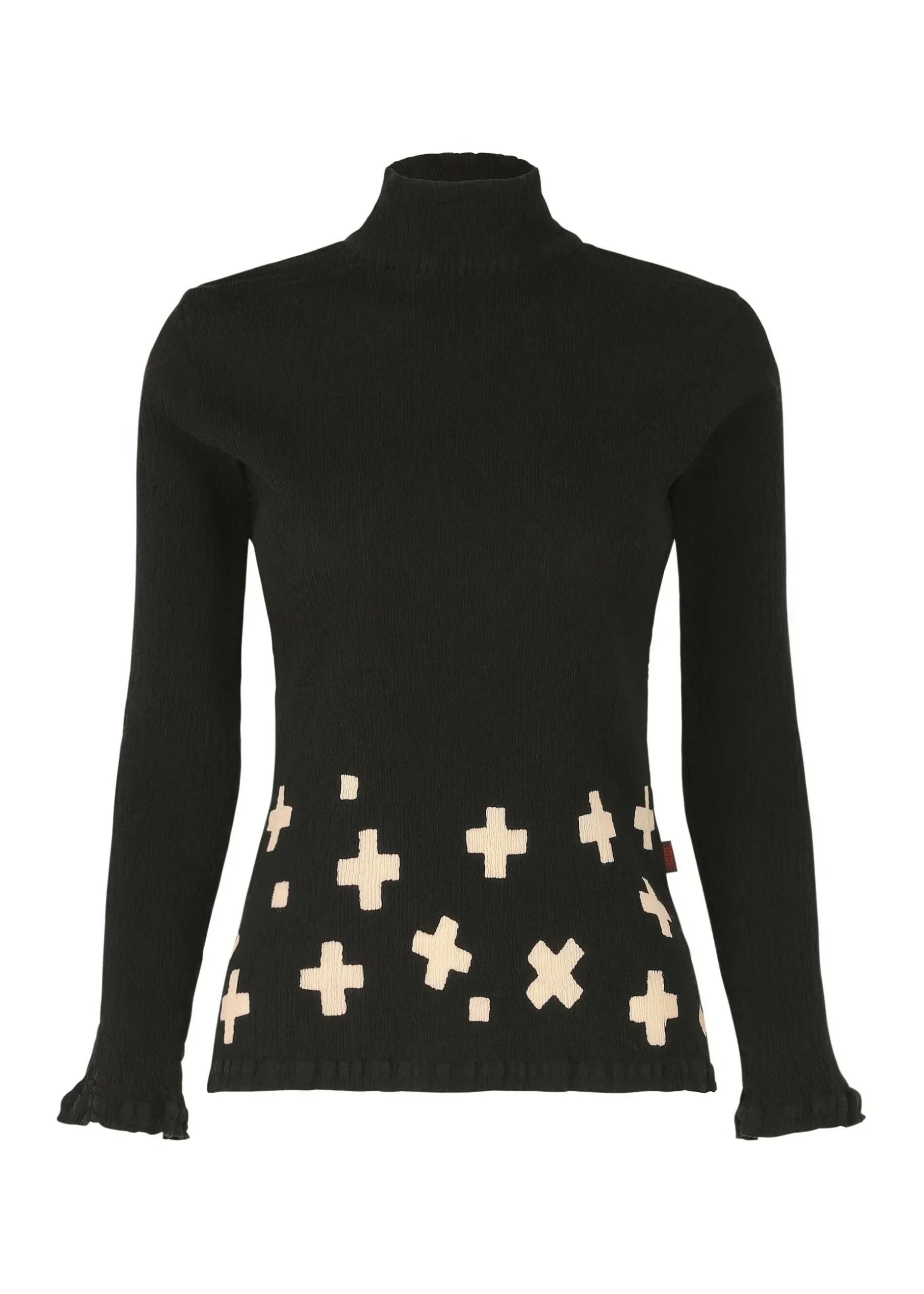 ISSEY MIYAKE Top|Kyo Chijimi Cross Border