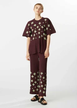 ISSEY MIYAKE Top|Kyo Chijimi Cross Border