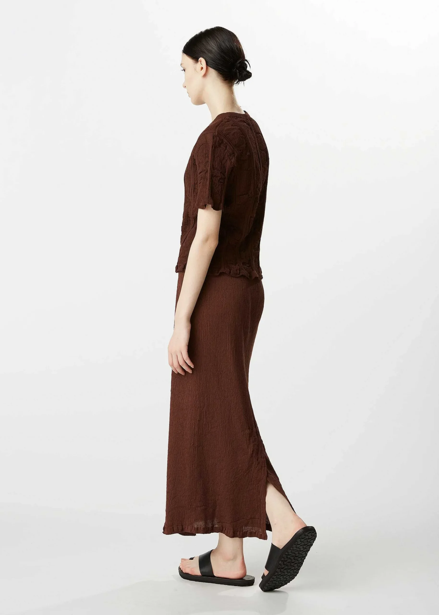 ISSEY MIYAKE Skirt|Kyo Chijimi February
