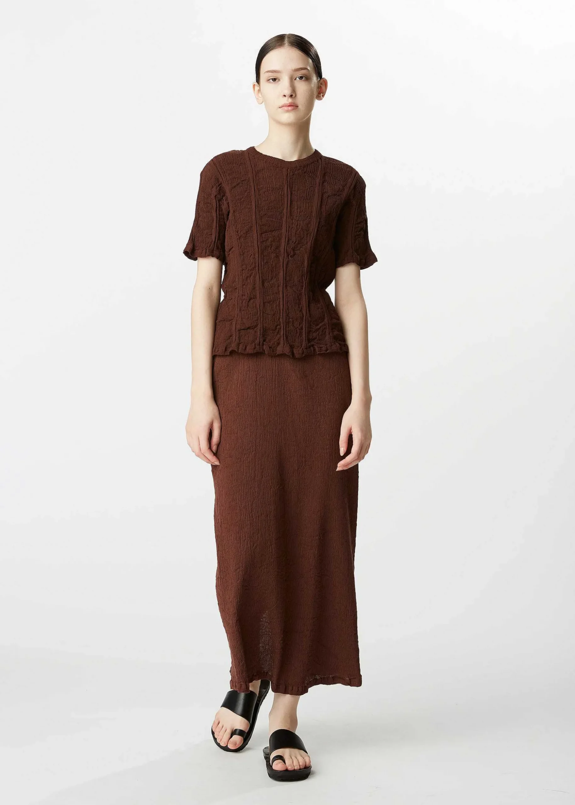 ISSEY MIYAKE Skirt|Kyo Chijimi February