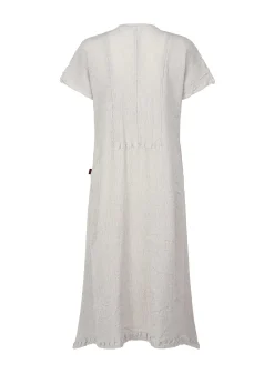 ISSEY MIYAKE Dress|Kyo Chijimi Mesh Stripe