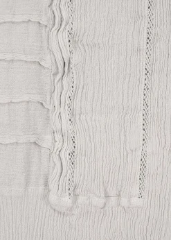 ISSEY MIYAKE Dress|Kyo Chijimi Mesh Stripe
