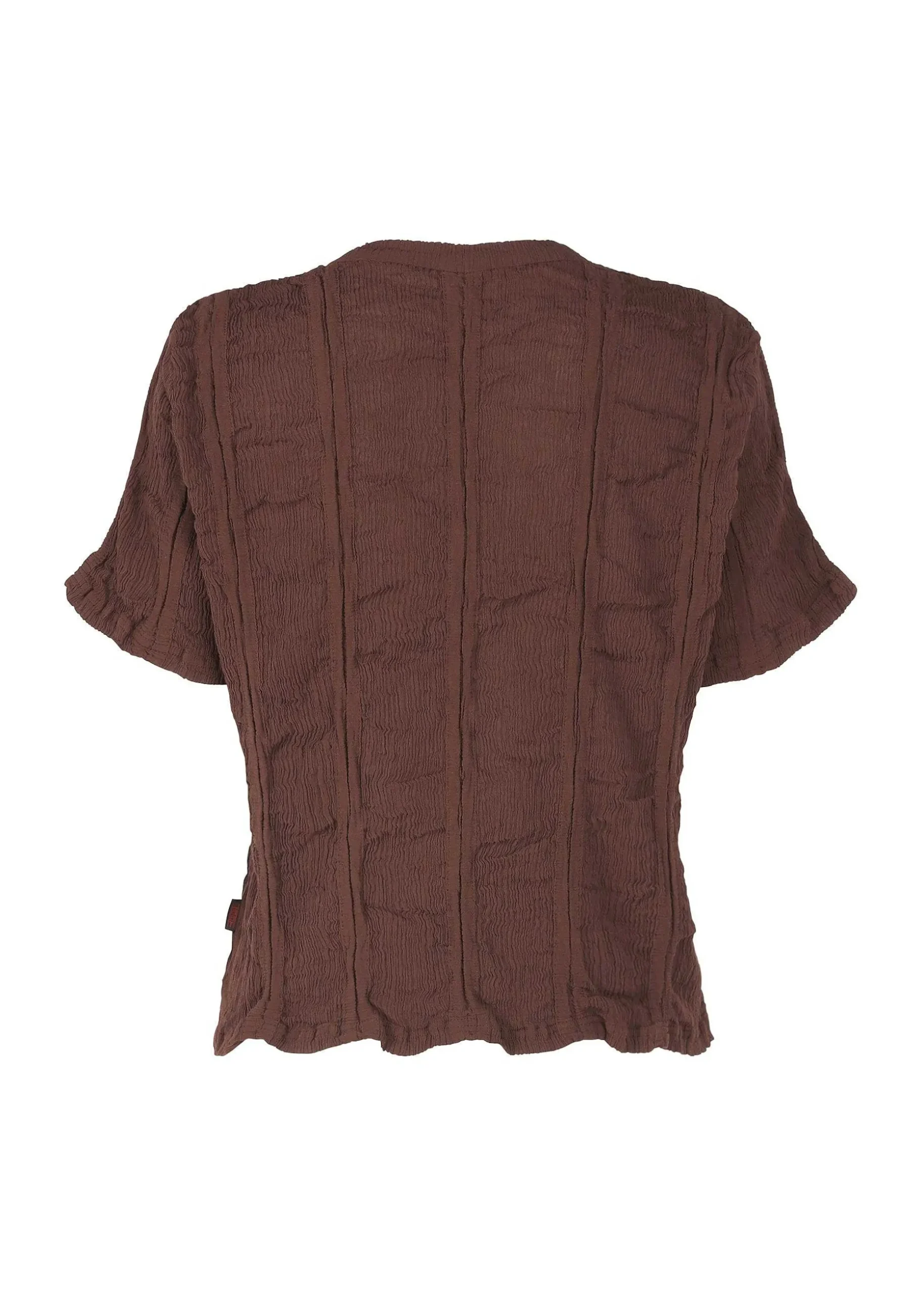 ISSEY MIYAKE Top|Kyo Chijimi Stripe