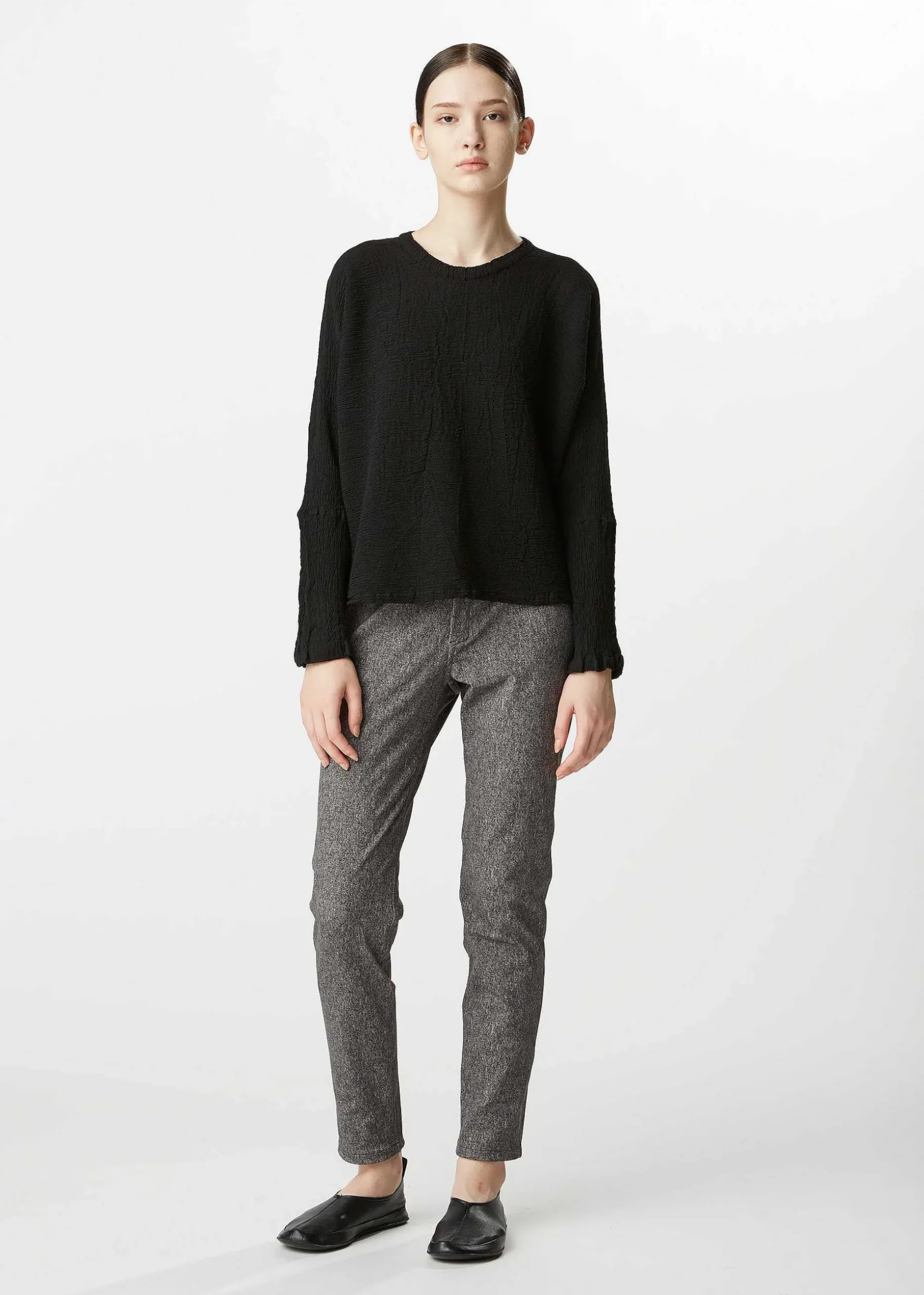 ISSEY MIYAKE Top|Kyo Chijimi 2Way