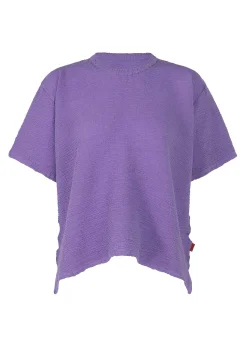 ISSEY MIYAKE Top|Kyo Chijimi 2Way April Violet