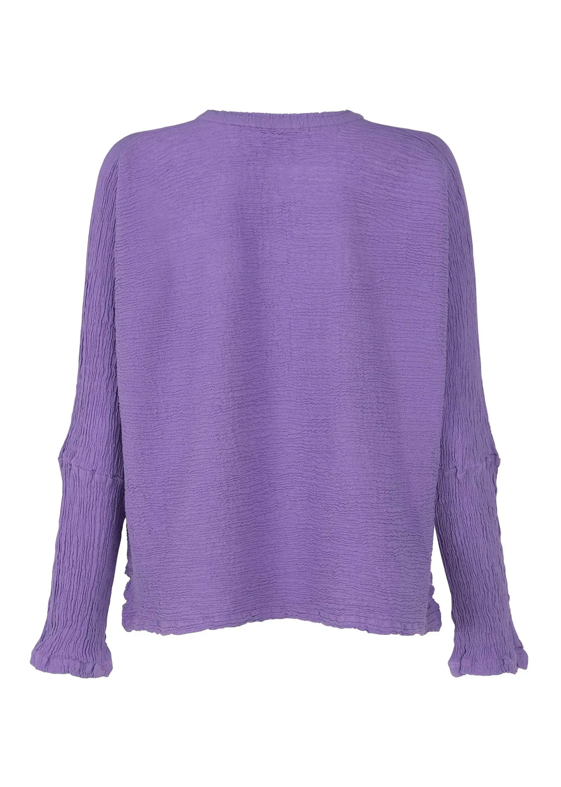 ISSEY MIYAKE Top|Kyo Chijimi 2Way April Violet
