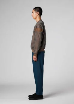 ISSEY MIYAKE Top|Layered Color Knit