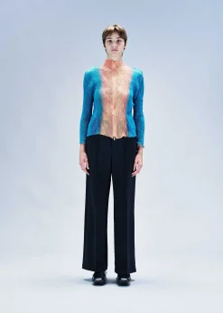 ISSEY MIYAKE Cardigan|Light Leak Chiffon Twist