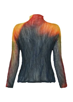 ISSEY MIYAKE Cardigan|Light Leak Chiffon Twist