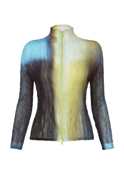 ISSEY MIYAKE Cardigan|Light Leak Chiffon Twist