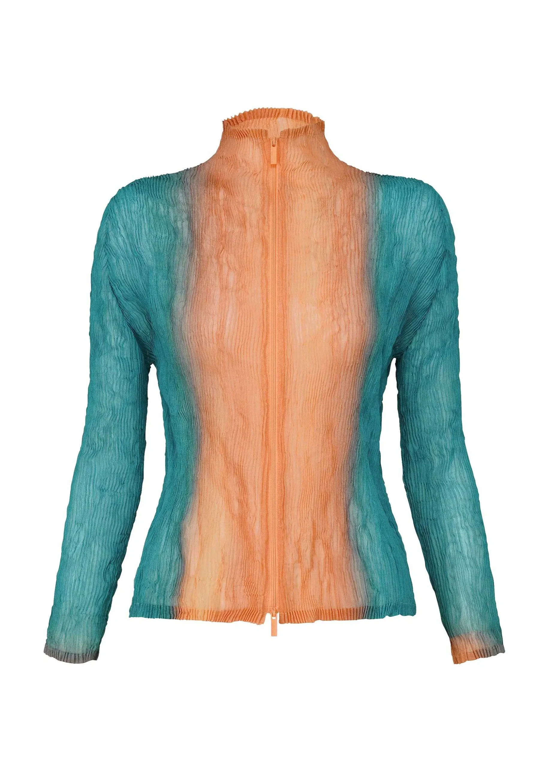 ISSEY MIYAKE Cardigan|Light Leak Chiffon Twist