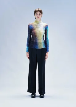 ISSEY MIYAKE Top|Light Leak Chiffon Twist