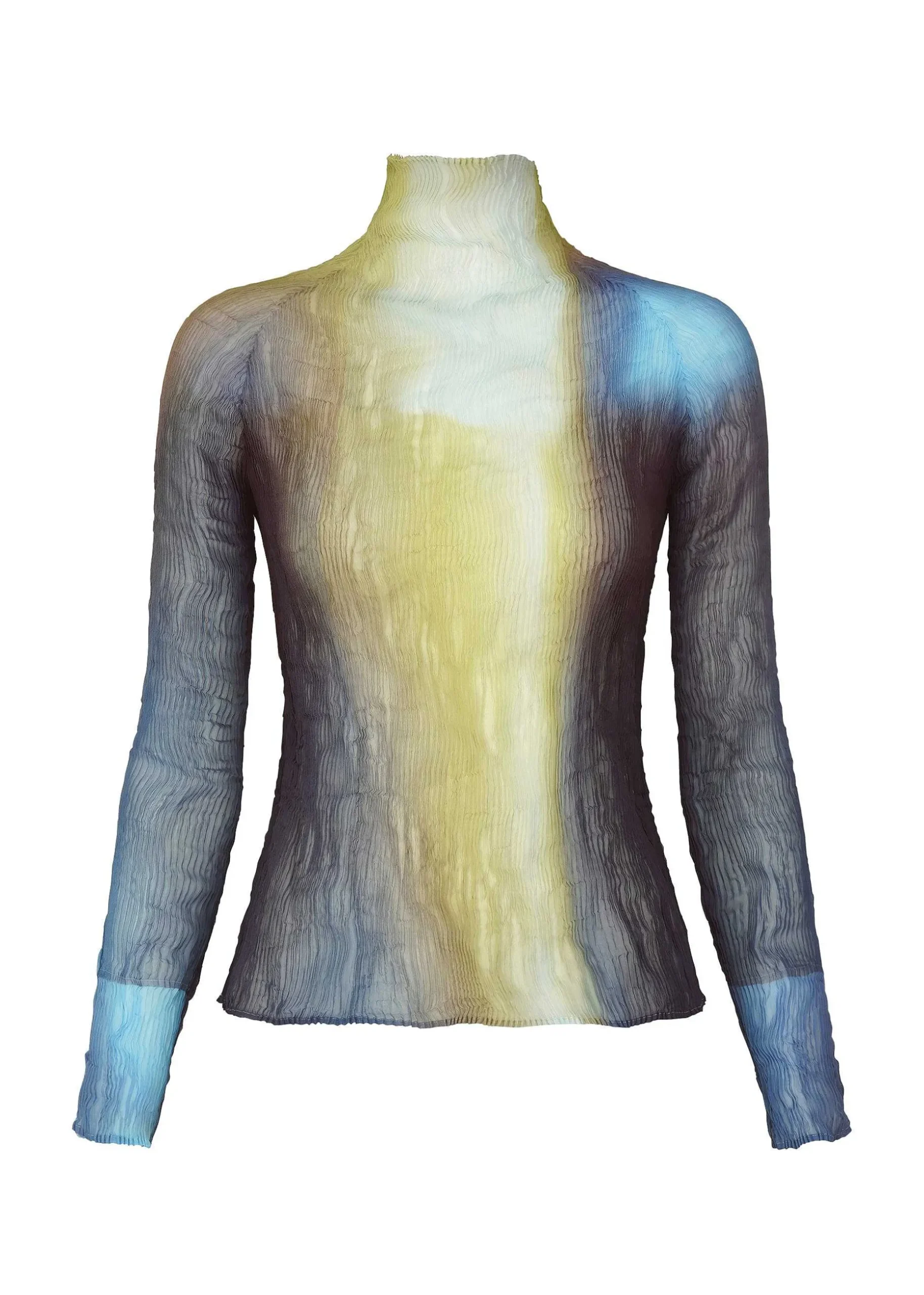 ISSEY MIYAKE Top|Light Leak Chiffon Twist
