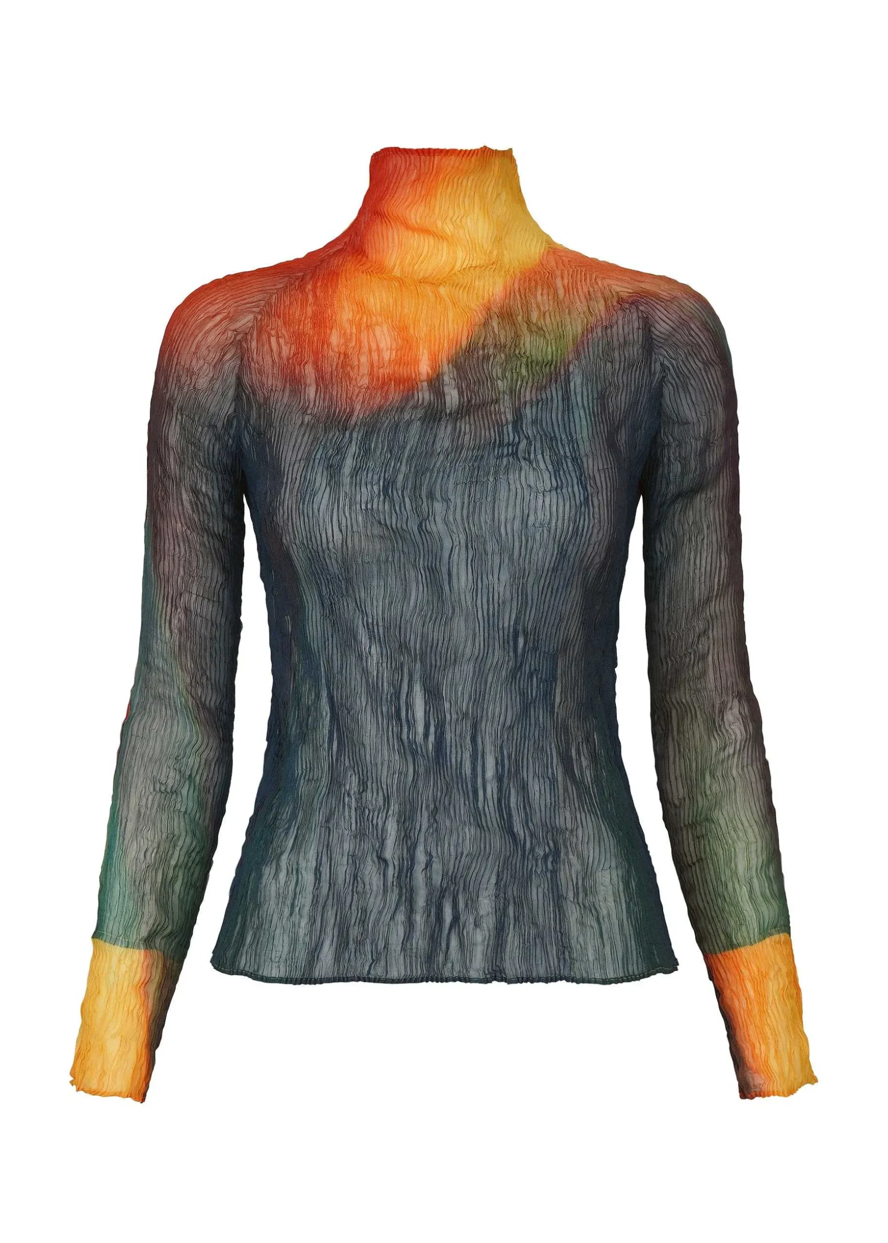 ISSEY MIYAKE Top|Light Leak Chiffon Twist