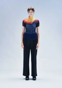 ISSEY MIYAKE Top|Light Leak Chiffon Twist