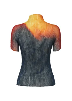 ISSEY MIYAKE Top|Light Leak Chiffon Twist
