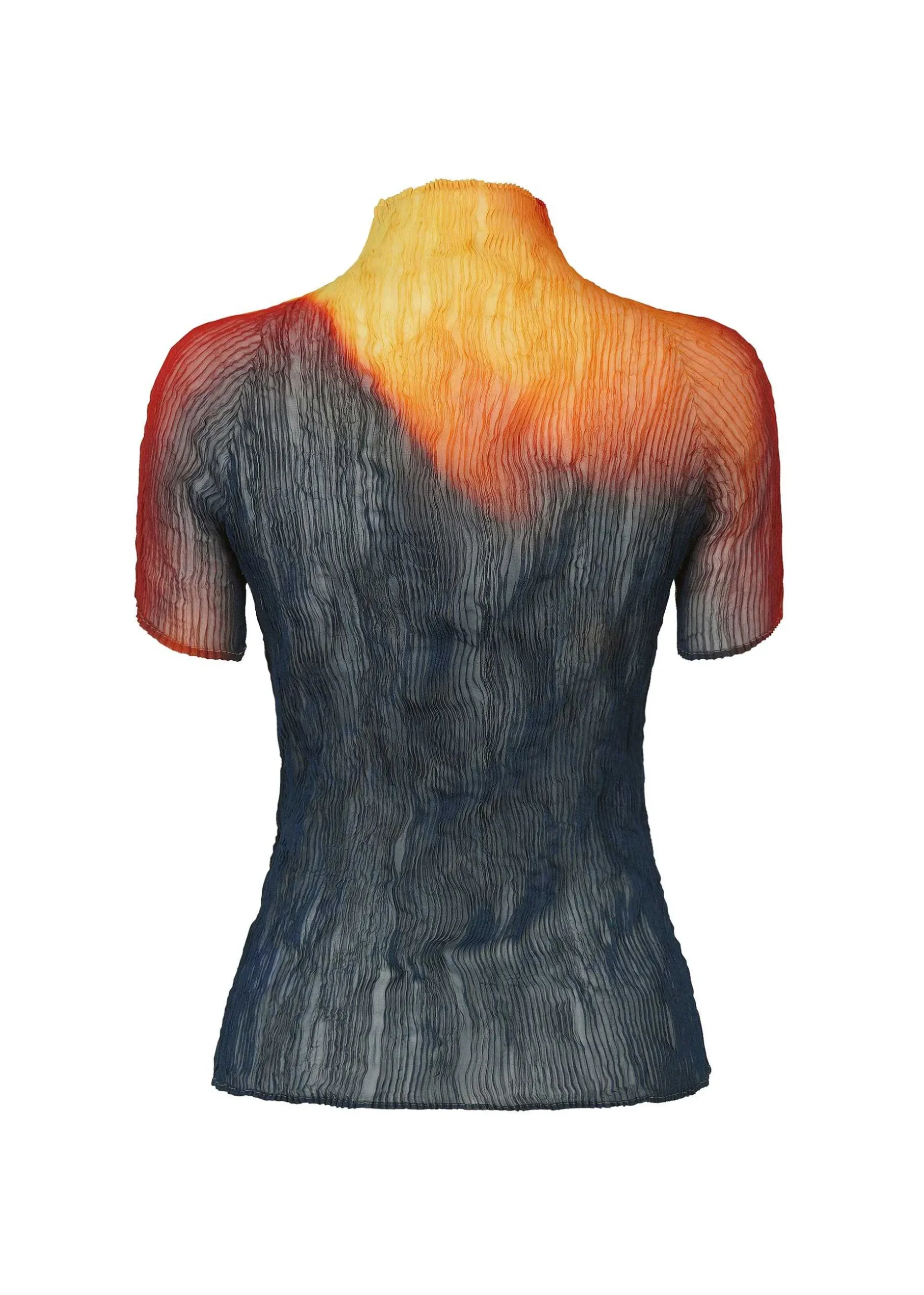 ISSEY MIYAKE Top|Light Leak Chiffon Twist