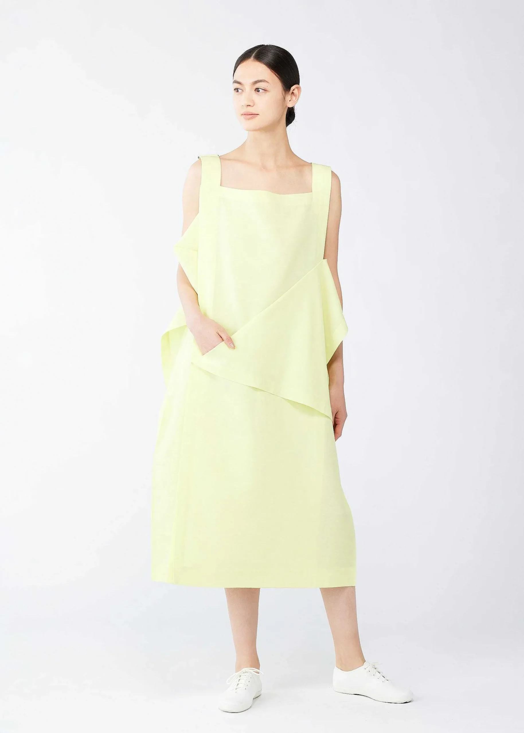 ISSEY MIYAKE Dress|Light Trails Solid