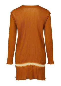 ISSEY MIYAKE Cardigan|Line See-Through Crepe