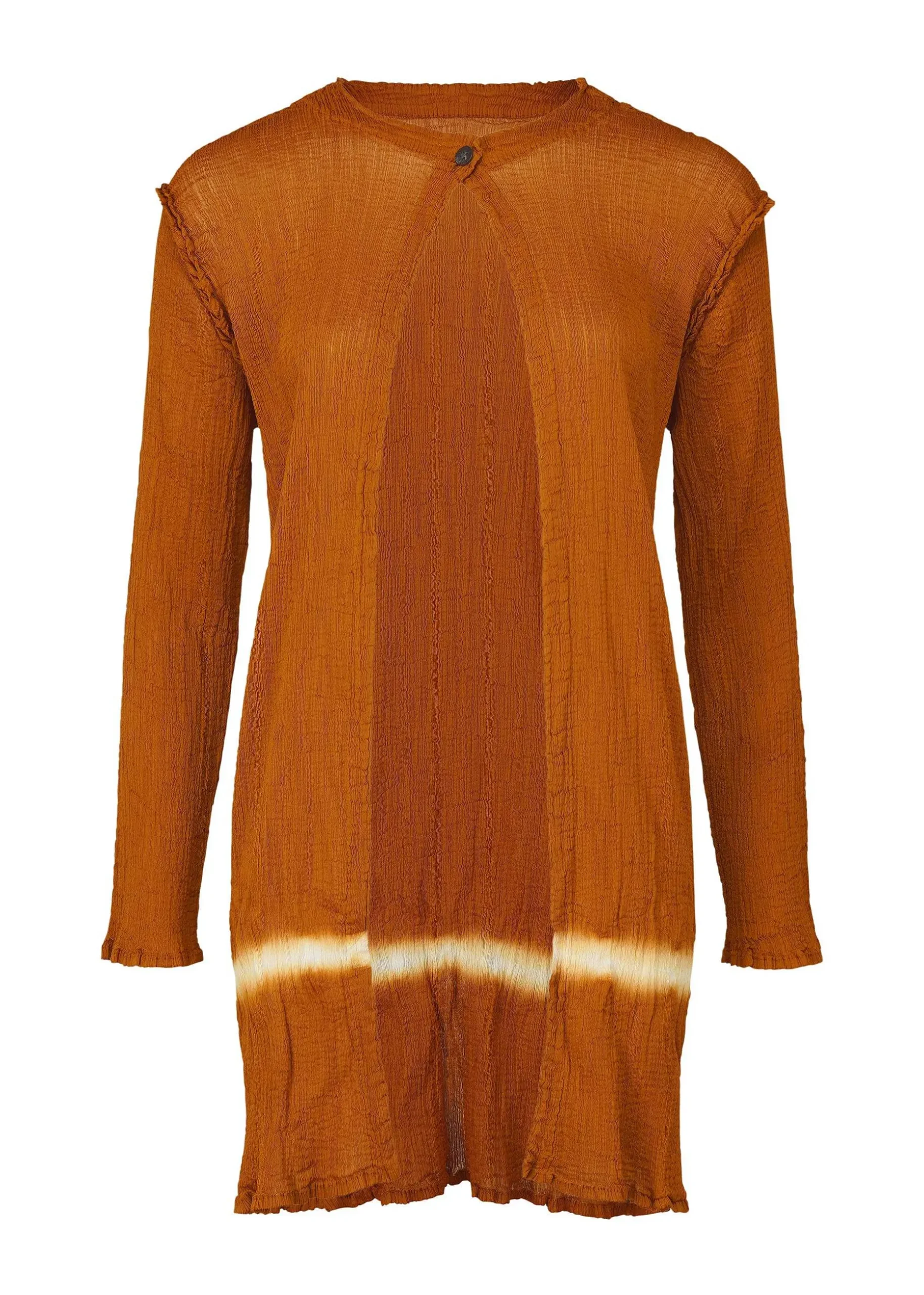 ISSEY MIYAKE Cardigan|Line See-Through Crepe