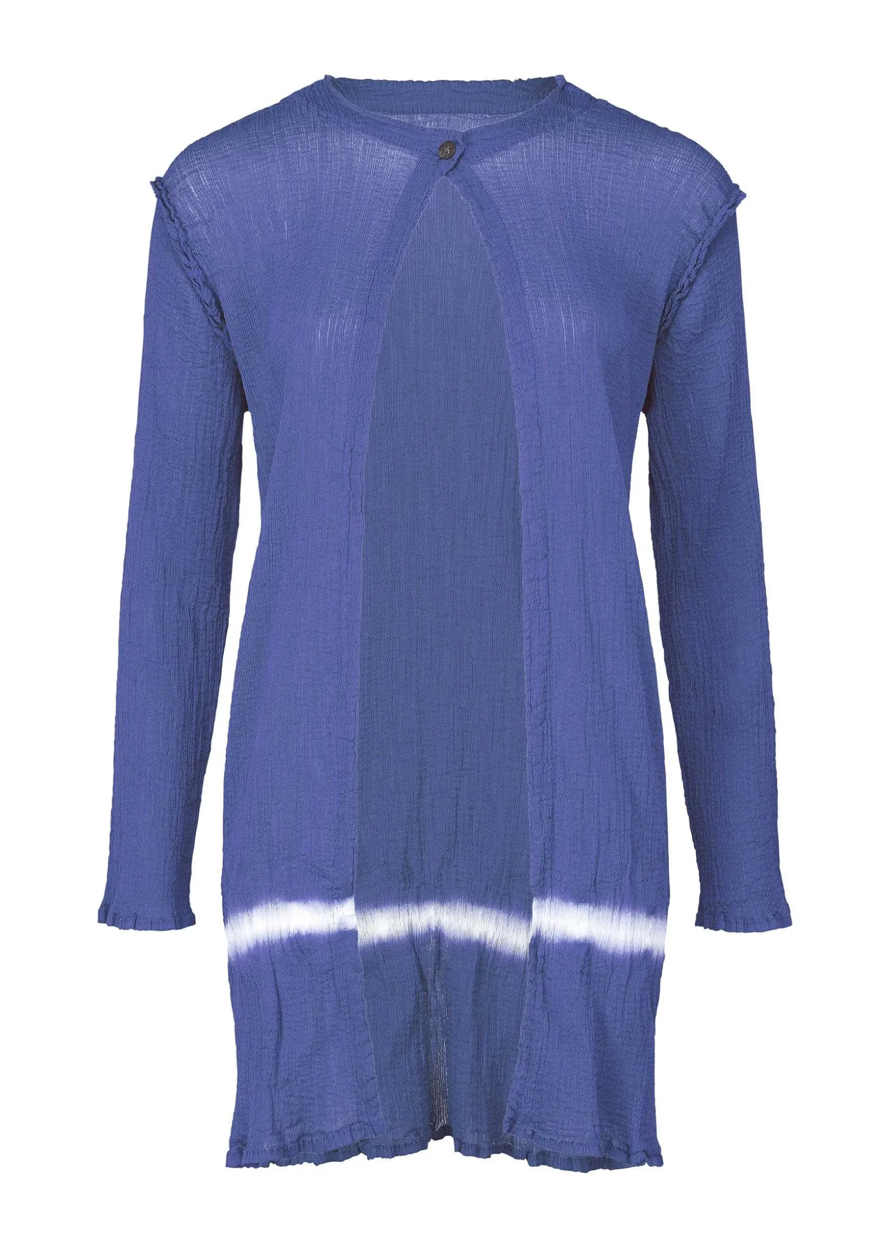 ISSEY MIYAKE Cardigan|Line See-Through Crepe