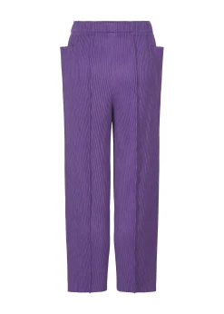 ISSEY MIYAKE Pants|Mix Fine Knit Pleats Bottom