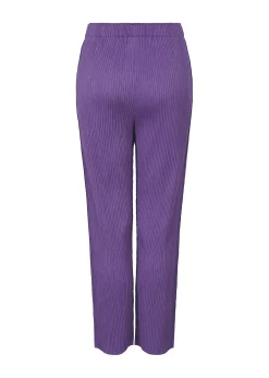 ISSEY MIYAKE Pants|Mix Fine Knit Pleats Bottom