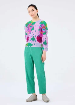 ISSEY MIYAKE Pants|Mix Fine Knit Pleats Bottom