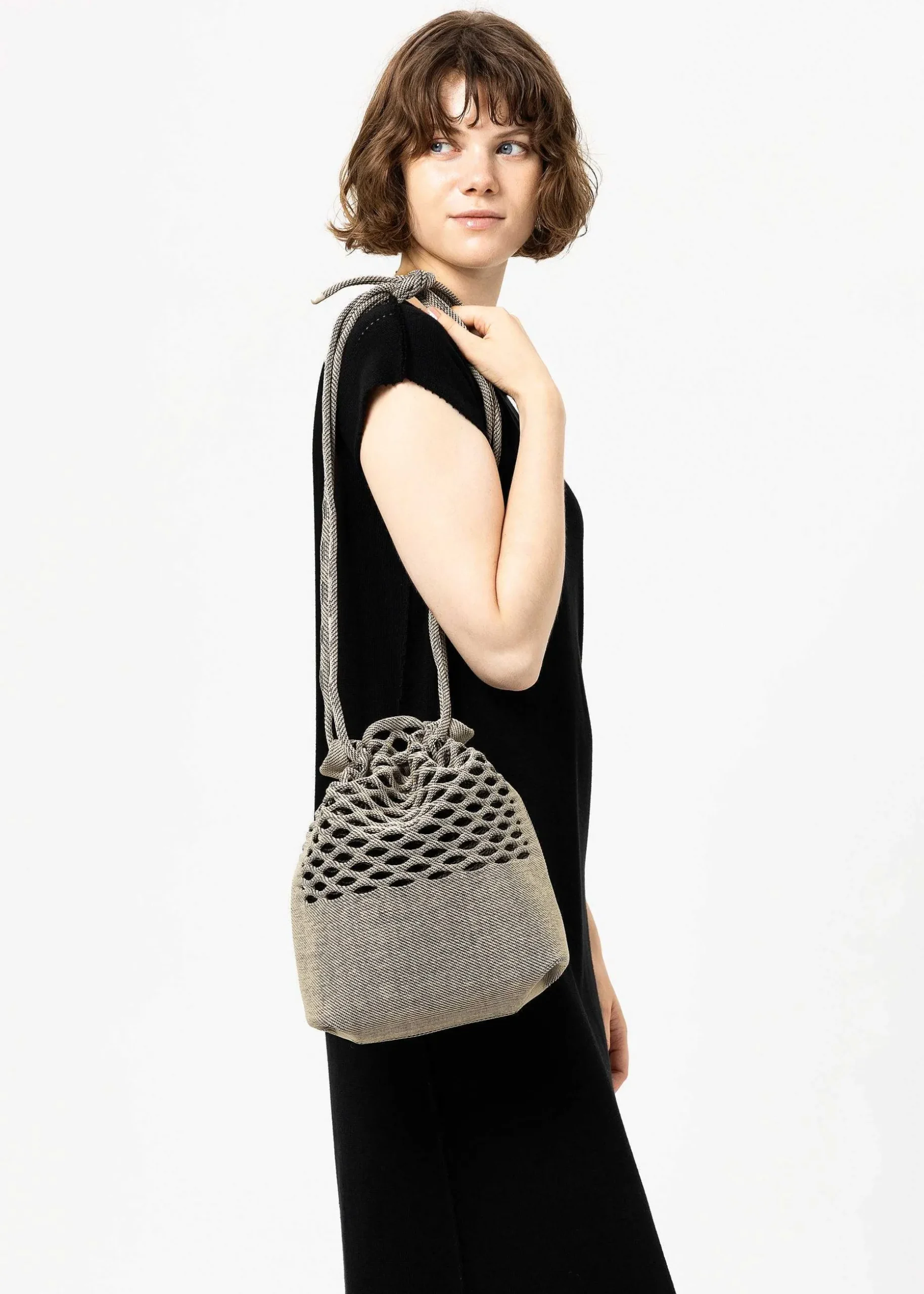 ISSEY MIYAKE Shoulder Bag|Mokko Basket