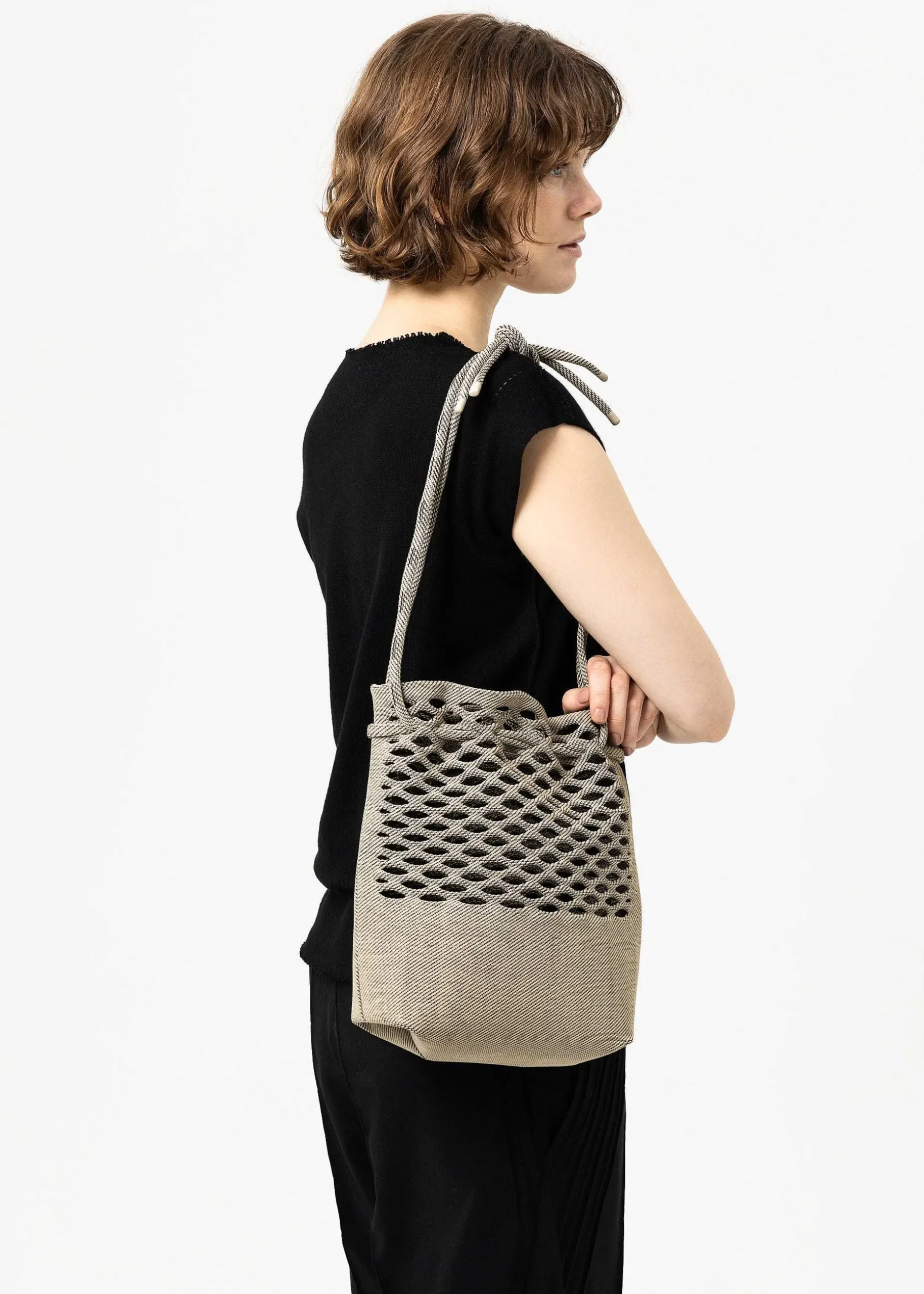 ISSEY MIYAKE Shoulder Bag|Mokko Basket