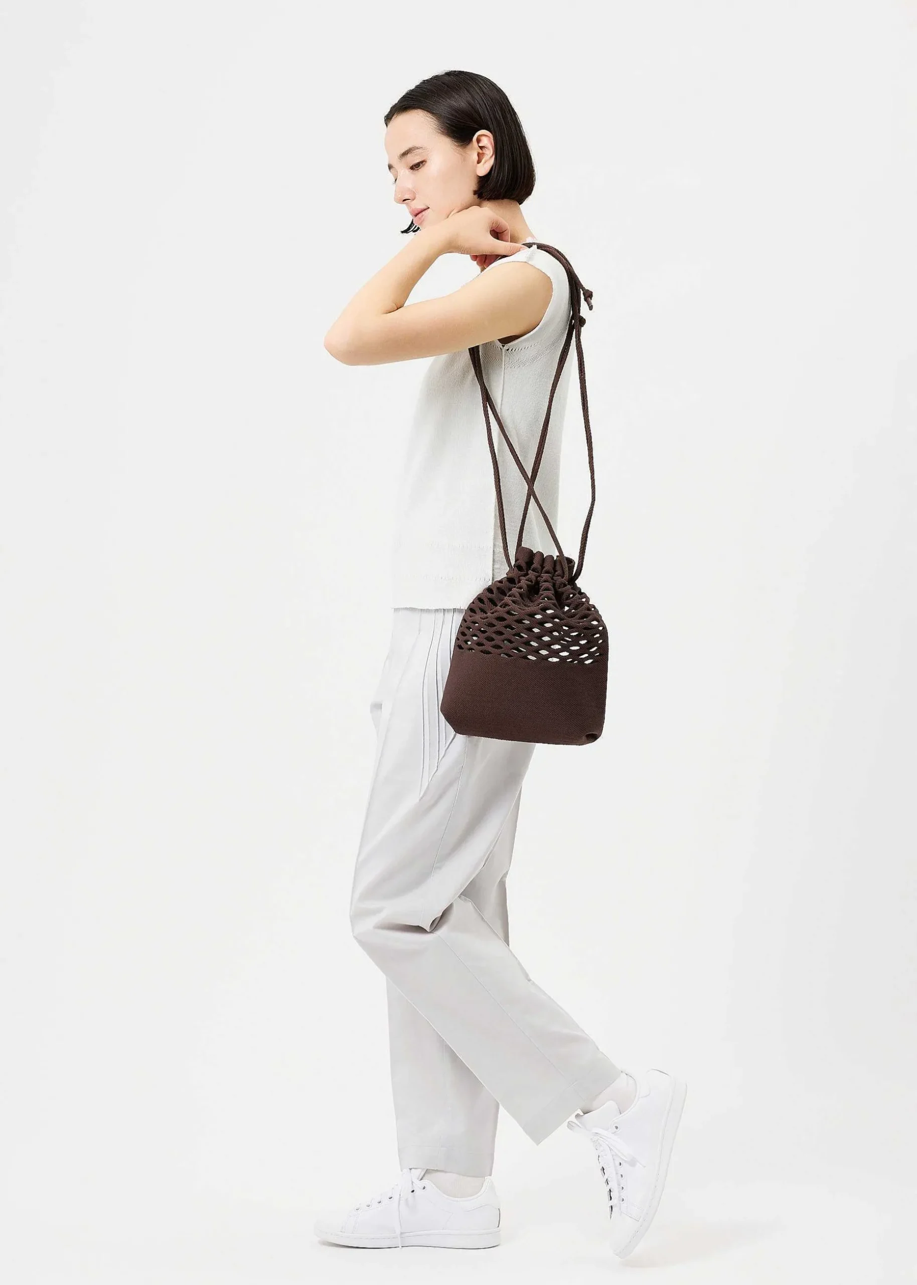 ISSEY MIYAKE Shoulder Bag|Mokko Basket
