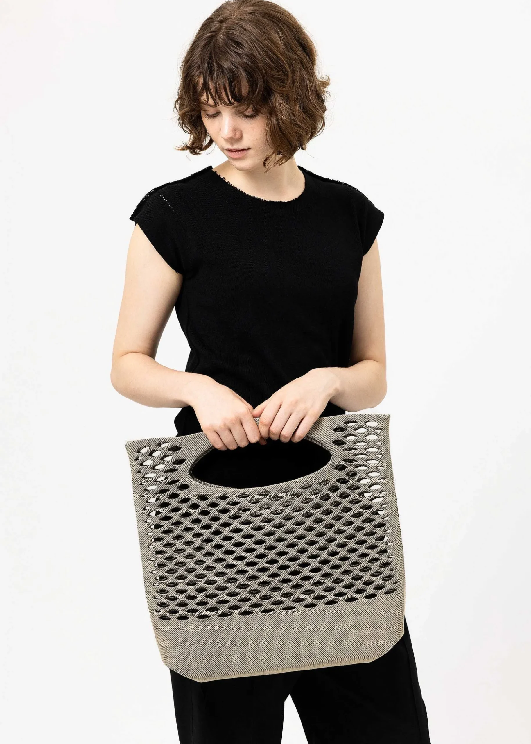 ISSEY MIYAKE Tote Bag|Mokko Basket
