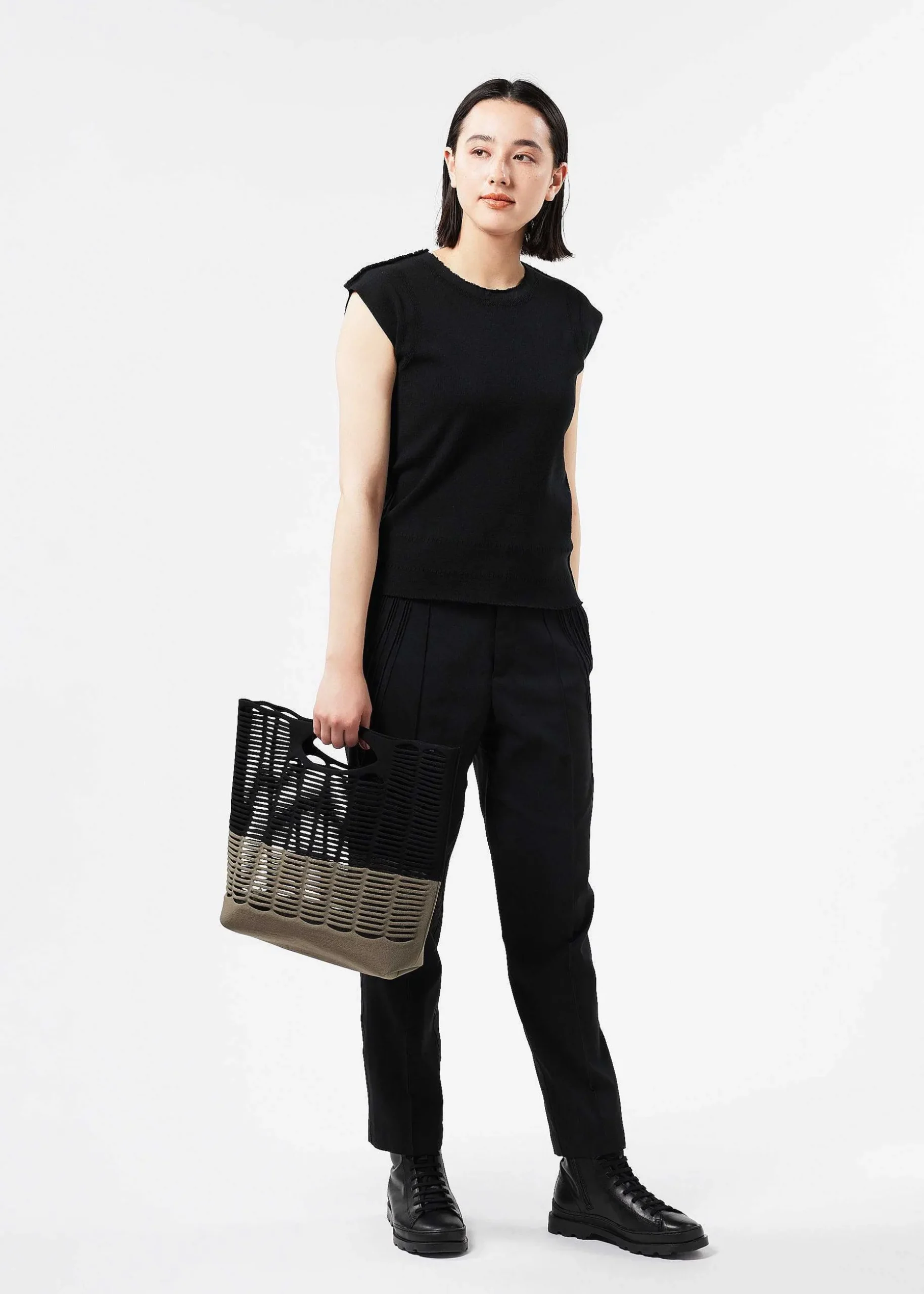 ISSEY MIYAKE Tote Bag|Mokko Bi-Color