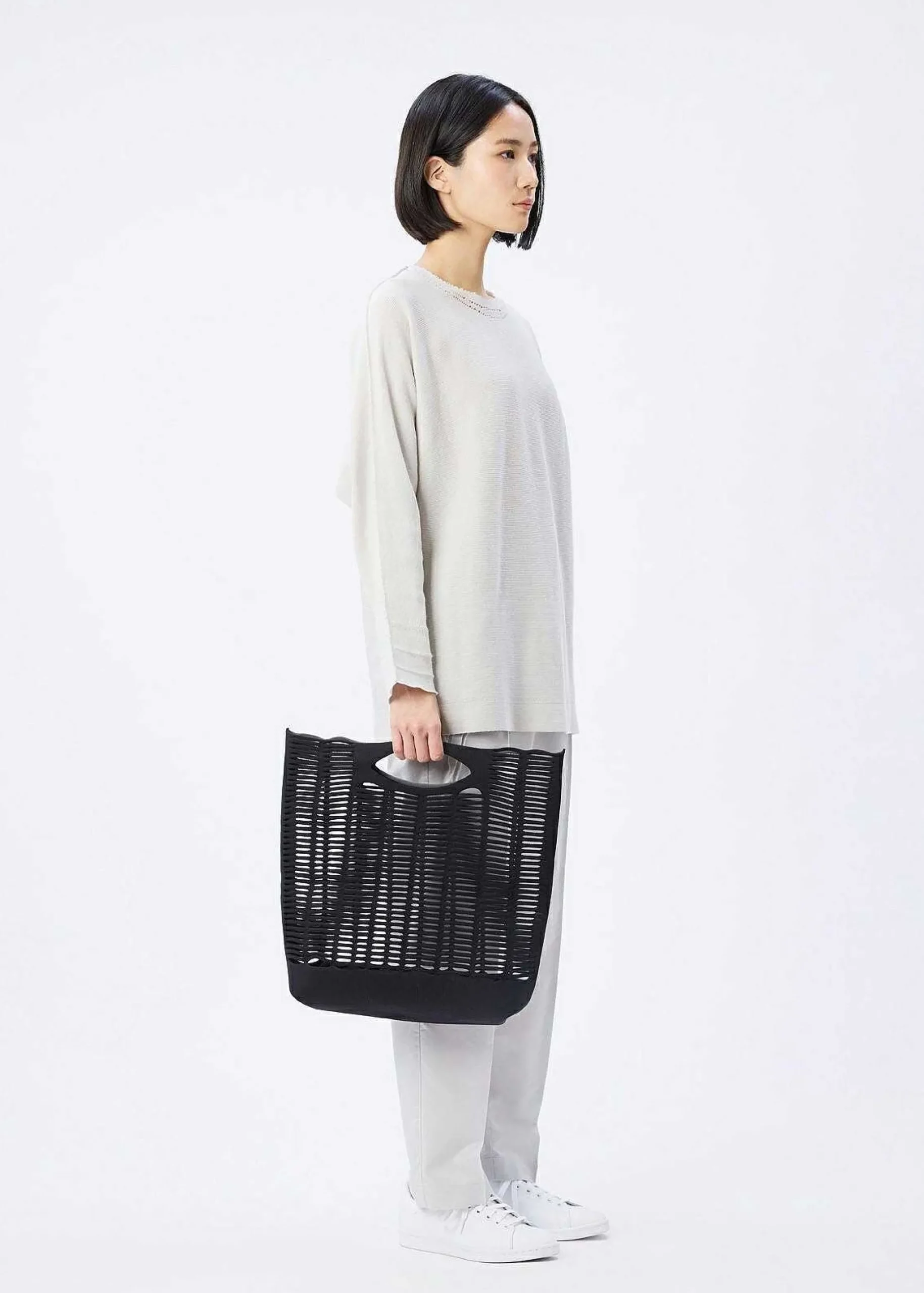 ISSEY MIYAKE Tote Bag|Mokko Bi-Color 2