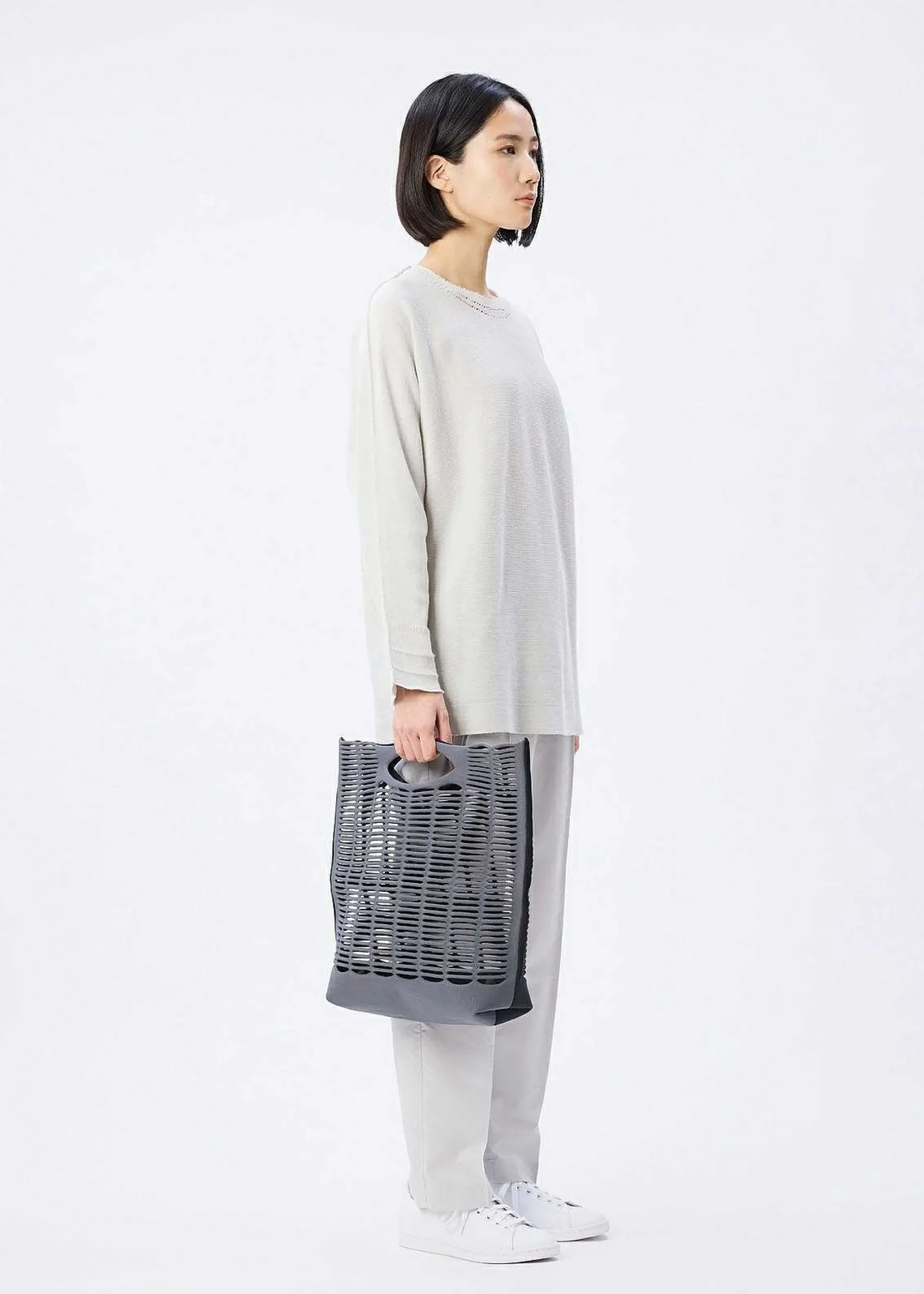 ISSEY MIYAKE Tote Bag|Mokko Bi-Color 2