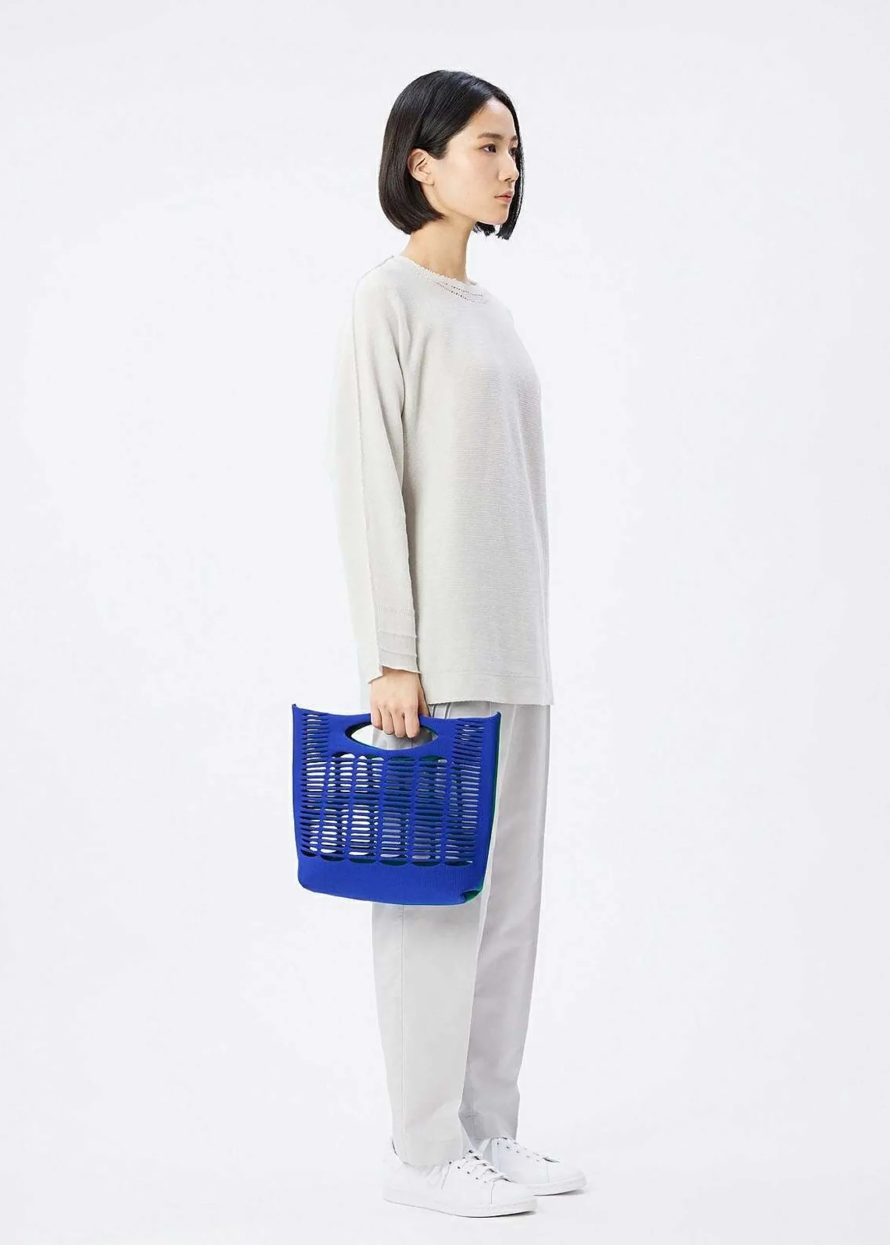 ISSEY MIYAKE Tote Bag|Mokko Bi-Color 2