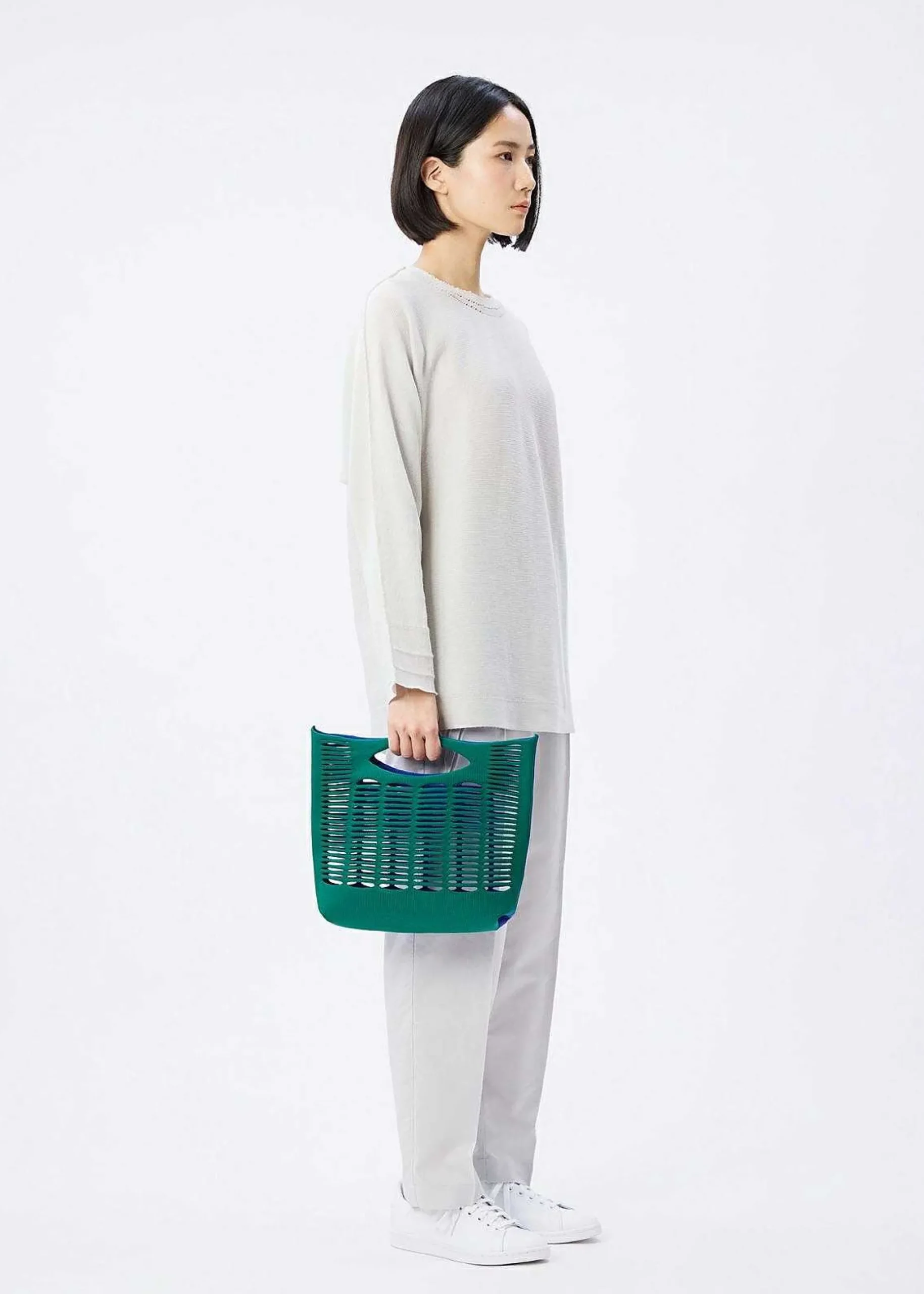 ISSEY MIYAKE Tote Bag|Mokko Bi-Color 2
