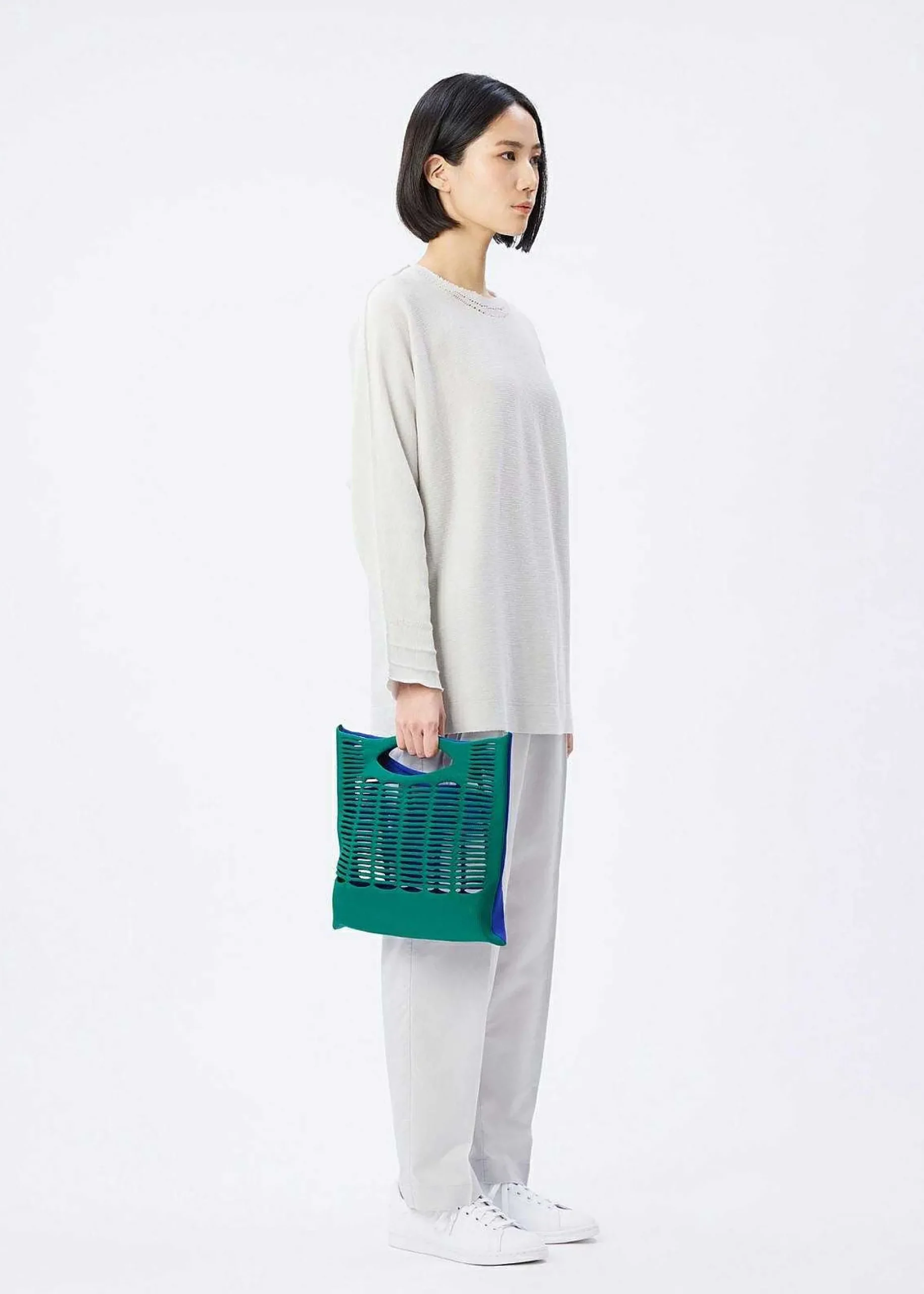 ISSEY MIYAKE Tote Bag|Mokko Bi-Color 2