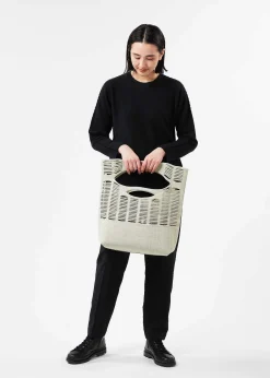 ISSEY MIYAKE Tote Bag|Mokko Twill