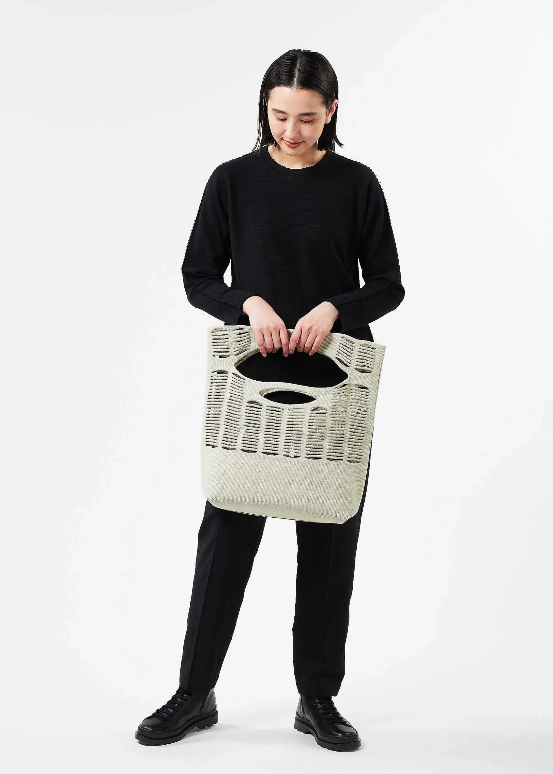 ISSEY MIYAKE Tote Bag|Mokko Twill