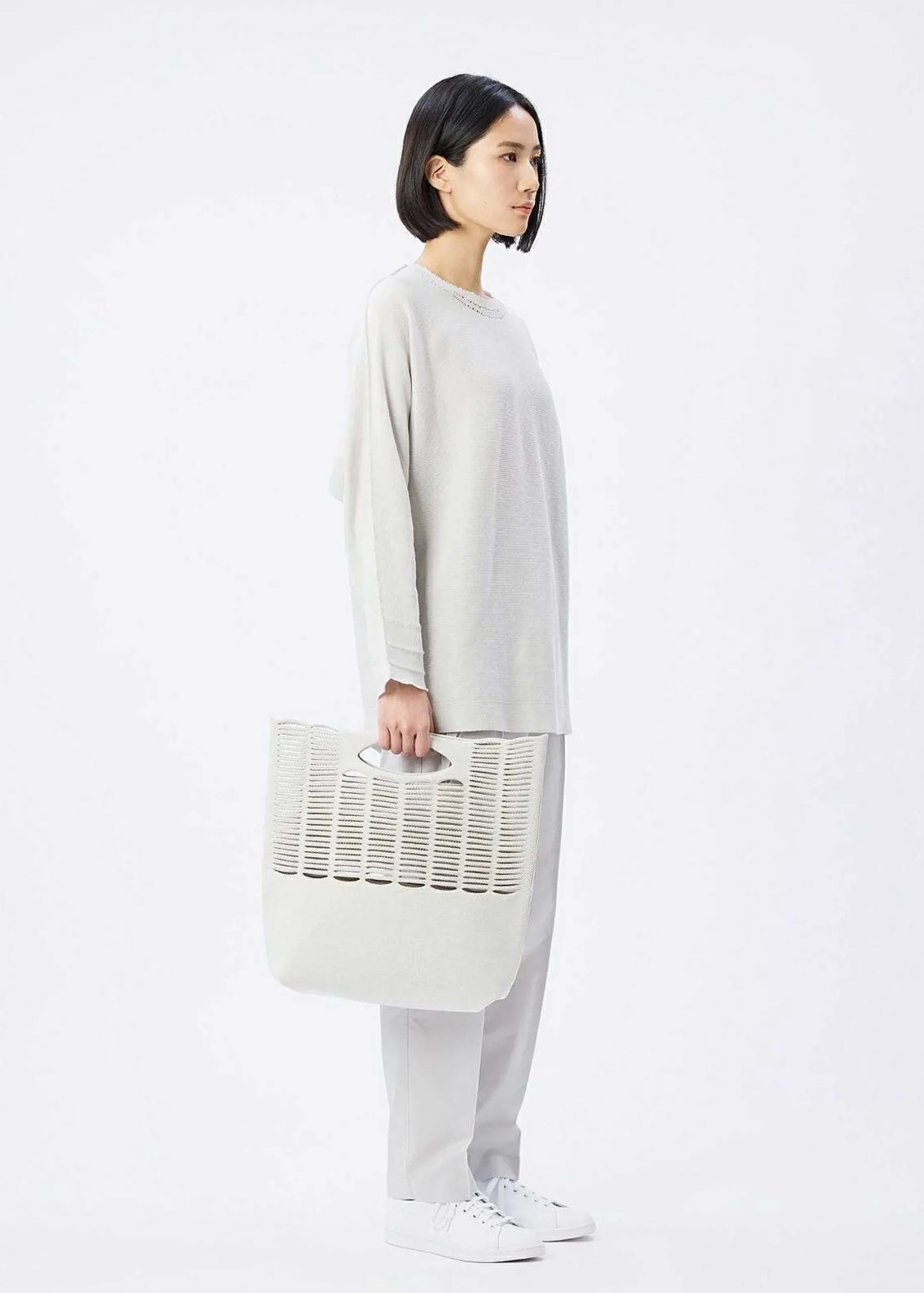 ISSEY MIYAKE Tote Bag|Mokko Twill