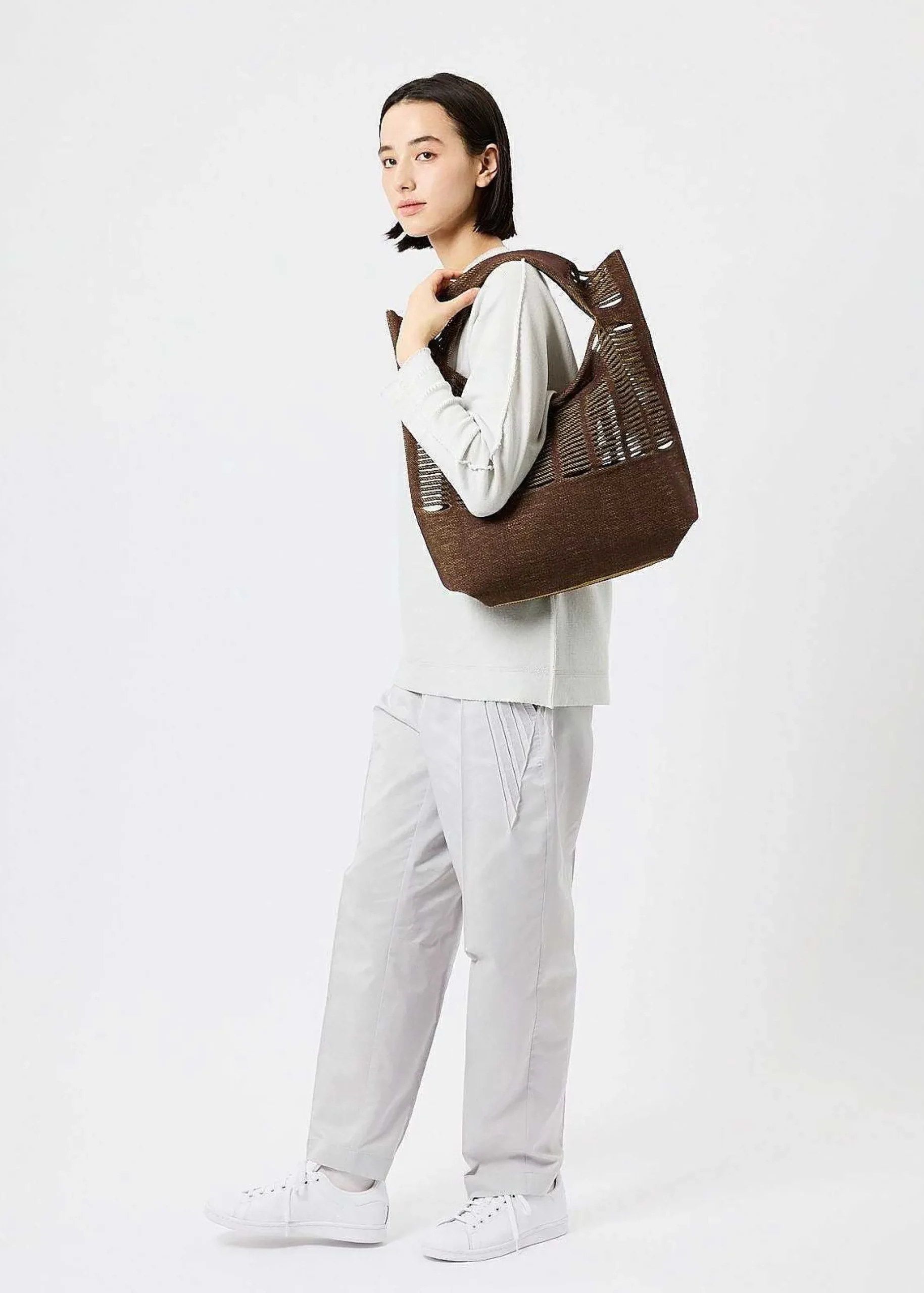 ISSEY MIYAKE Tote Bag|Mokko Twill Town Shoulder