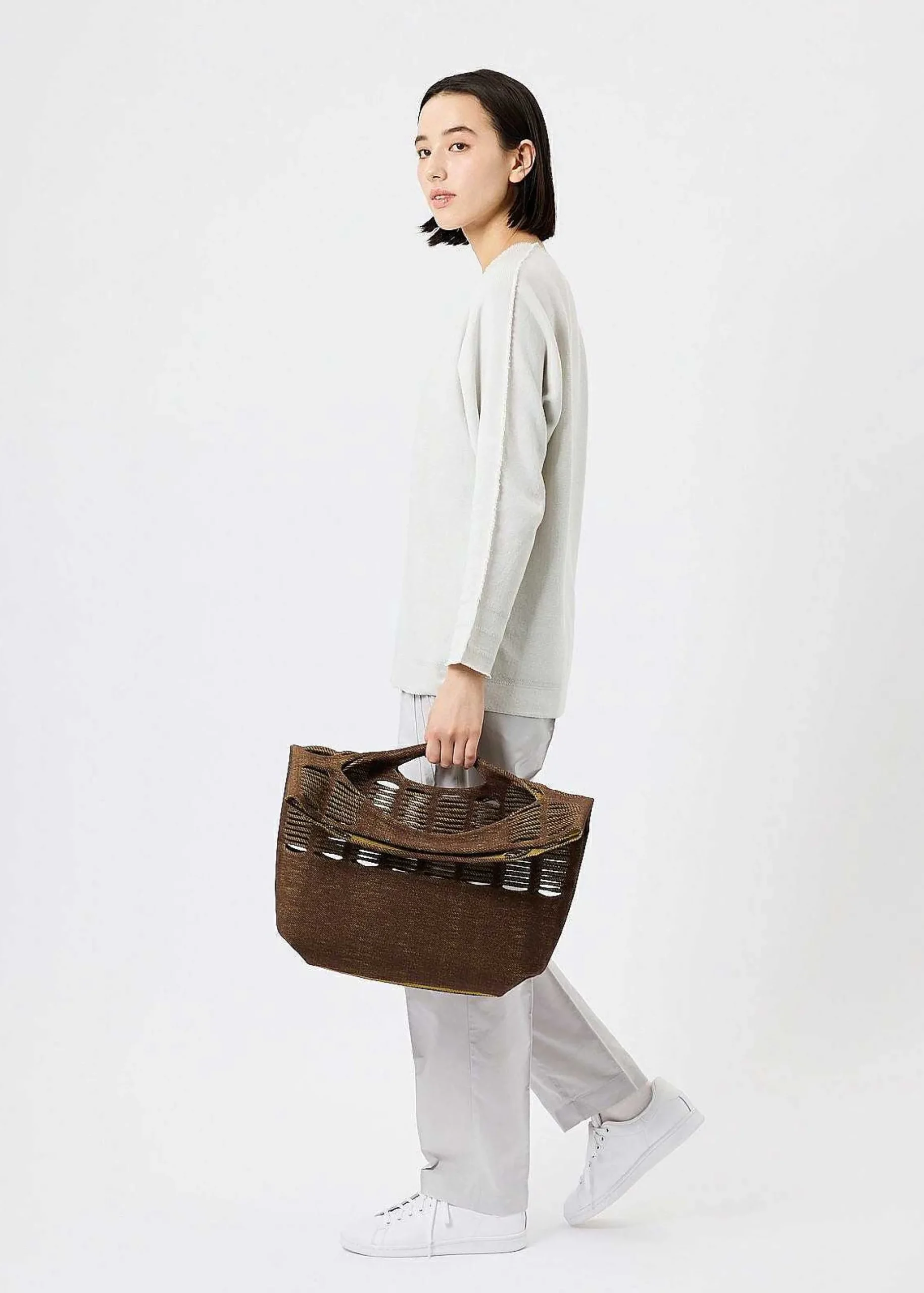 ISSEY MIYAKE Tote Bag|Mokko Twill Town Shoulder