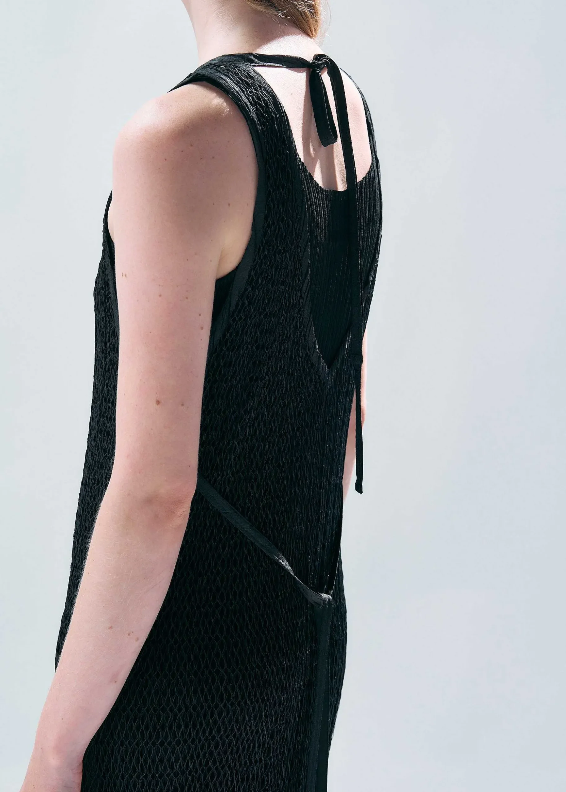 ISSEY MIYAKE Dress|Netting Pleats